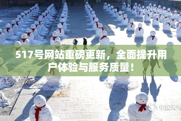 517号网站重磅更新，全面提升用户体验与服务质量！