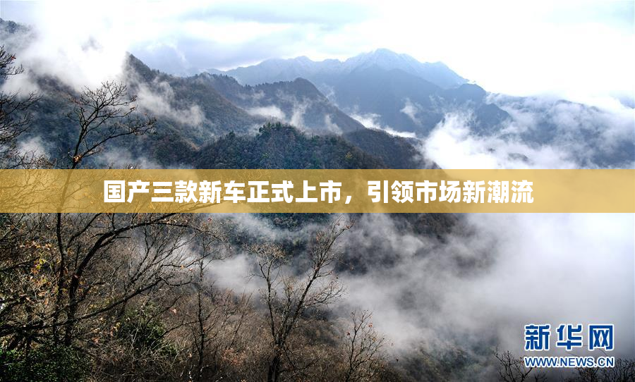 国产三款新车正式上市，引领市场新潮流