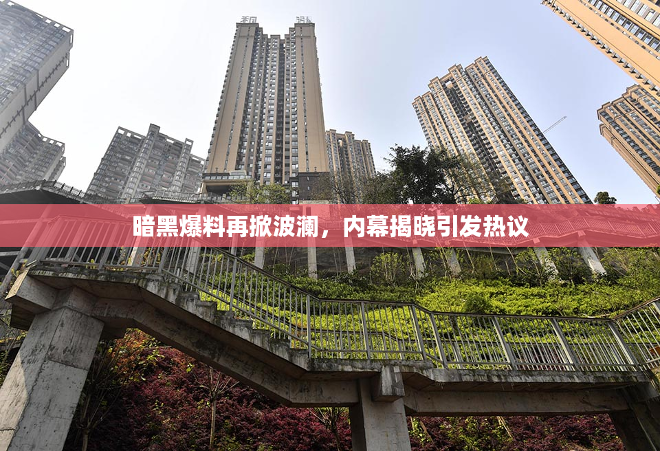 暗黑爆料再掀波澜，内幕揭晓引发热议