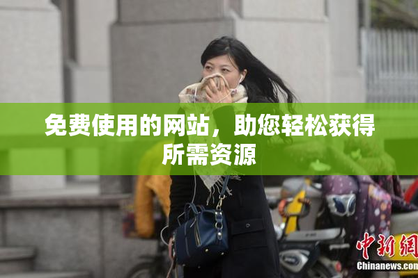 免费使用的网站，助您轻松获得所需资源
