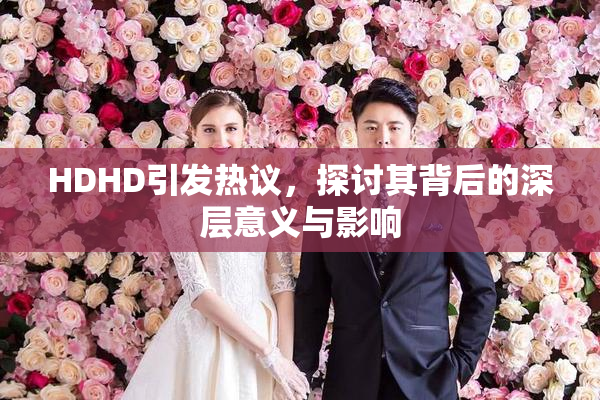 HDHD引发热议，探讨其背后的深层意义与影响