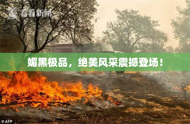 媚黑极品，绝美风采震撼登场！