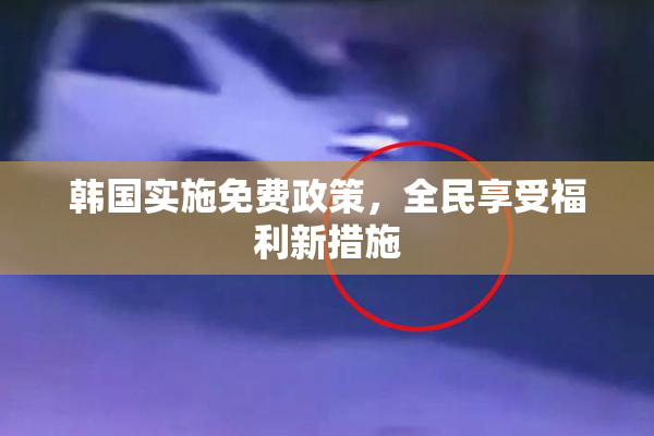 韩国实施免费政策，全民享受福利新措施