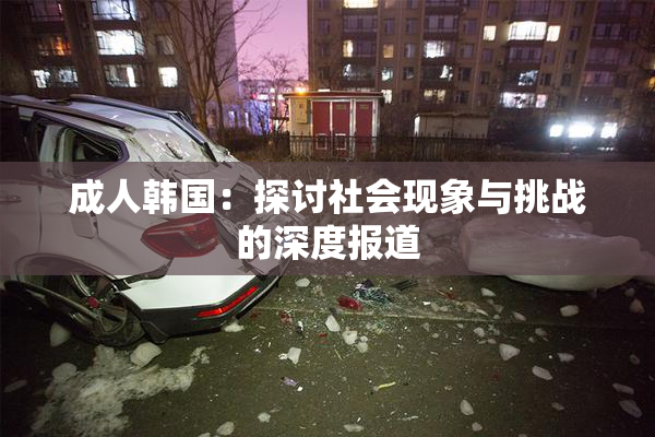 成人韩国：探讨社会现象与挑战的深度报道