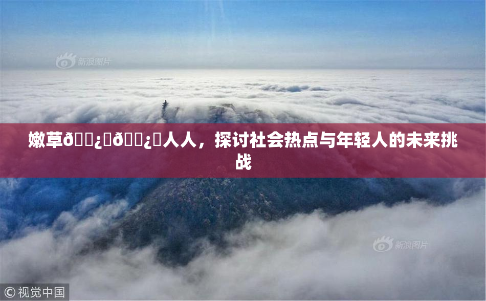 嫩草🌿‌🌿‌人人，探讨社会热点与年轻人的未来挑战