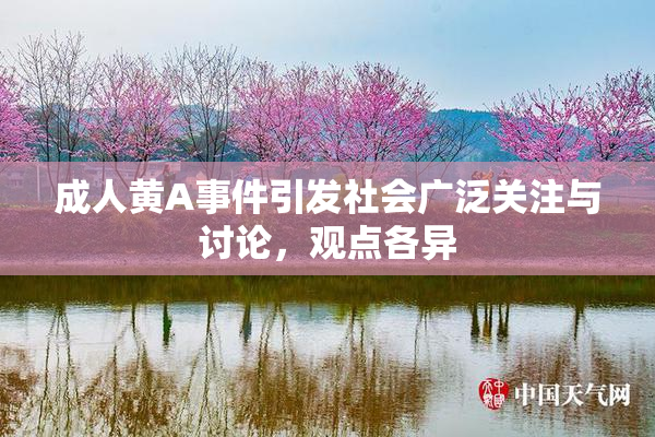 成人黄A事件引发社会广泛关注与讨论，观点各异