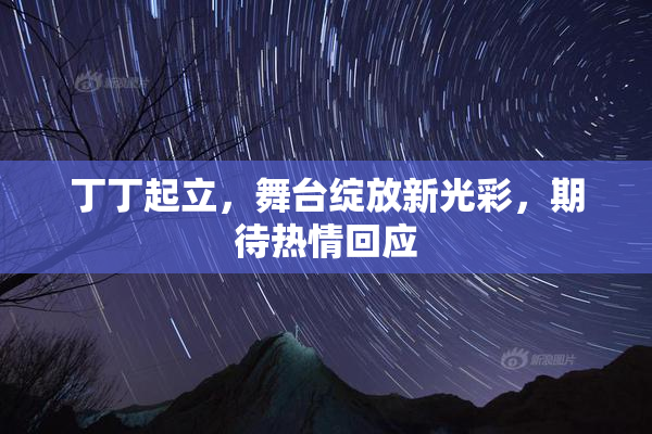 丁丁起立，舞台绽放新光彩，期待热情回应