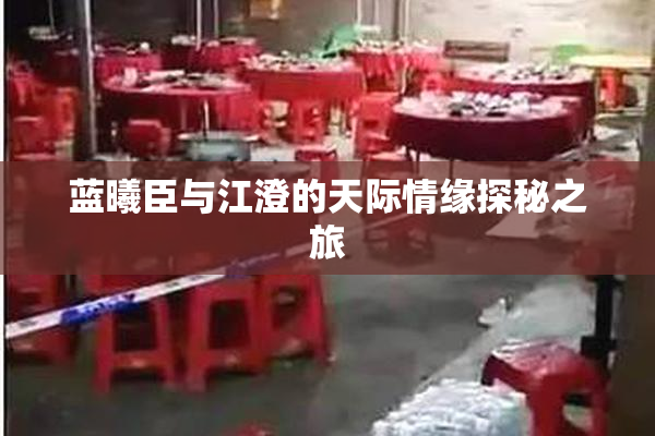 蓝曦臣与江澄的天际情缘探秘之旅