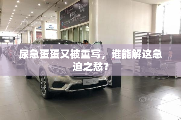 尿急蛋蛋又被重写，谁能解这急迫之愁？