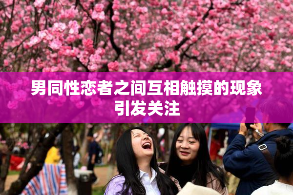 男同性恋者之间互相触摸的现象引发关注