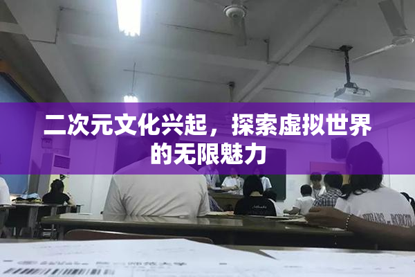 二次元文化兴起，探索虚拟世界的无限魅力