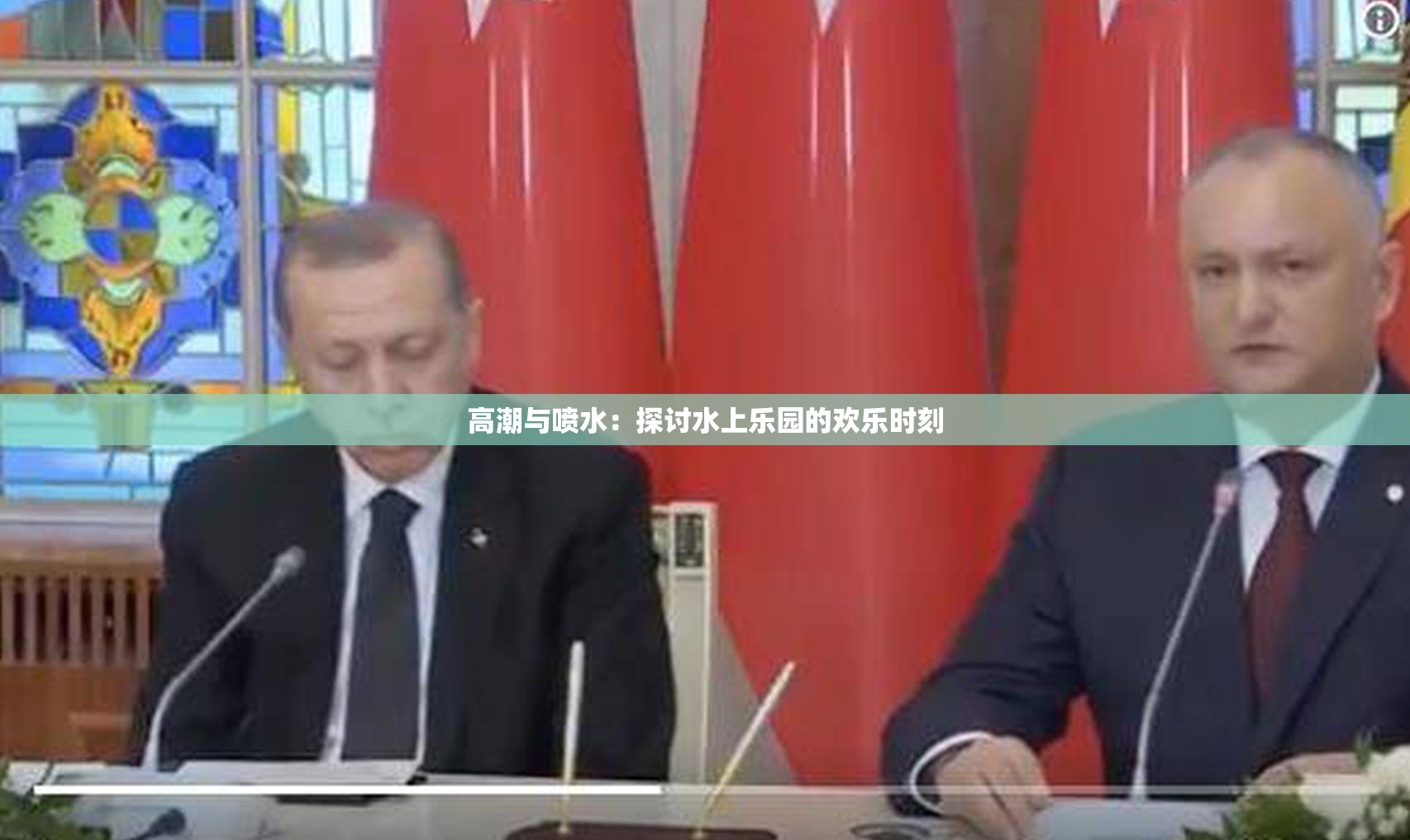 高潮与喷水：探讨水上乐园的欢乐时刻