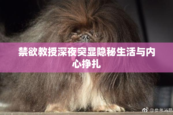 禁欲教授深夜突显隐秘生活与内心挣扎