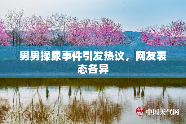 男男揉尿事件引发热议，网友表态各异