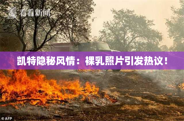 凯特隐秘风情：裸乳照片引发热议！