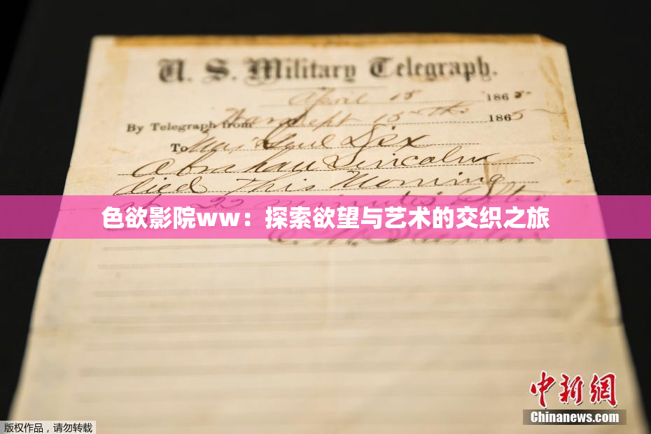 色欲影院ww：探索欲望与艺术的交织之旅
