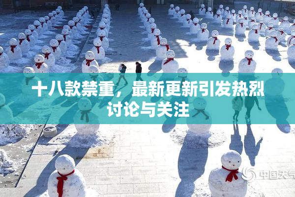 十八款禁重，最新更新引发热烈讨论与关注