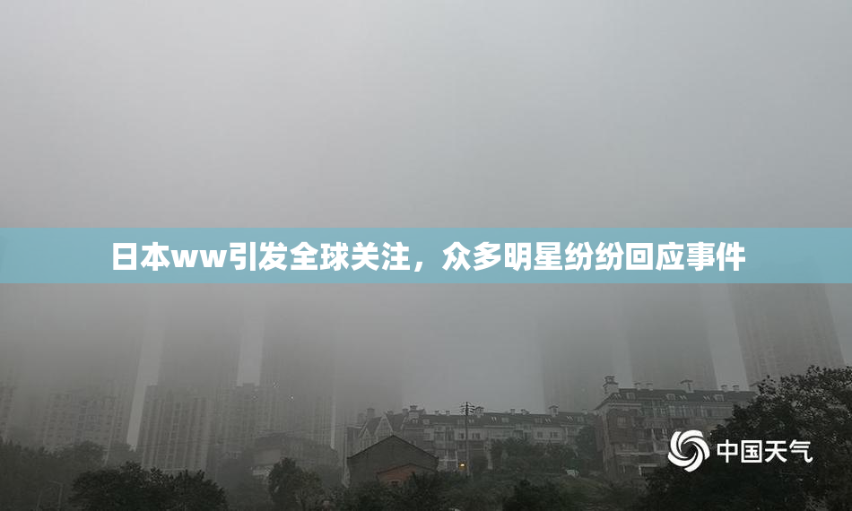 日本ww引发全球关注，众多明星纷纷回应事件
