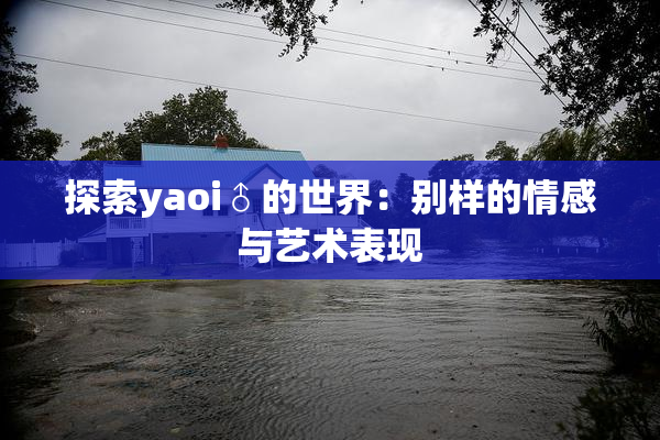 探索yaoi♂的世界：别样的情感与艺术表现