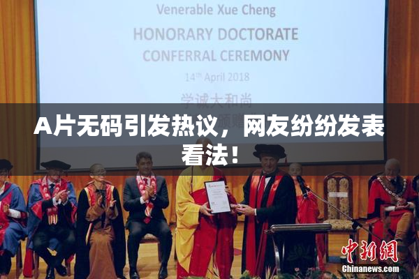 A片无码引发热议，网友纷纷发表看法！