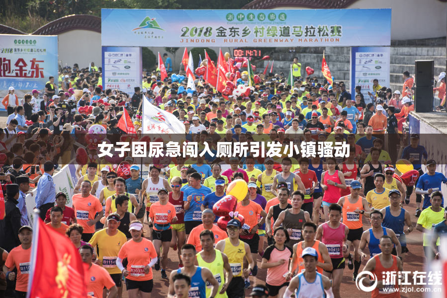 女子因尿急闯入厕所引发小镇骚动