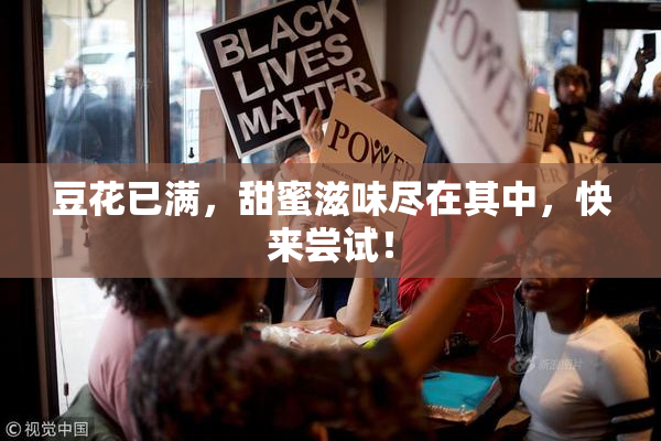 豆花已满，甜蜜滋味尽在其中，快来尝试！