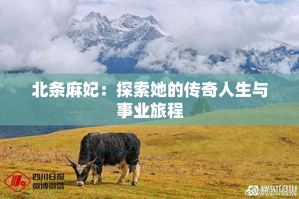 北条麻妃：探索她的传奇人生与事业旅程