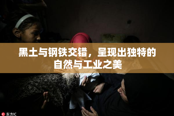 黑土与钢铁交错，呈现出独特的自然与工业之美