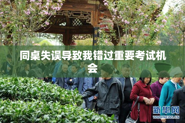 同桌失误导致我错过重要考试机会