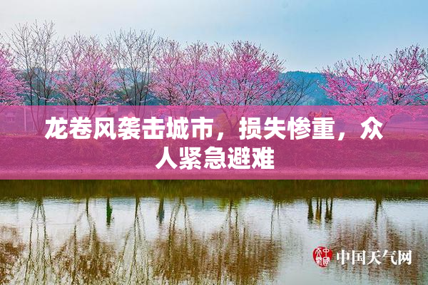 龙卷风袭击城市，损失惨重，众人紧急避难