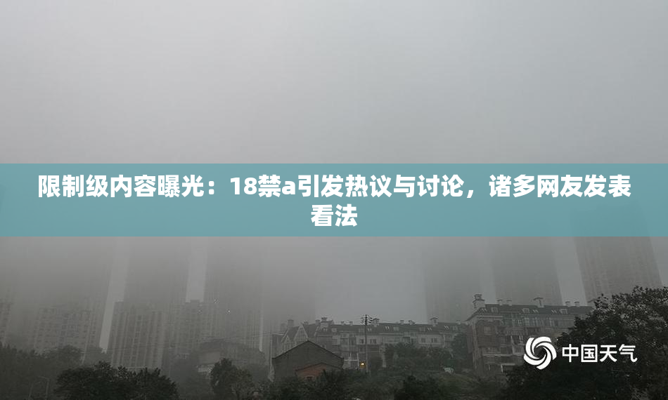 限制级内容曝光：18禁a引发热议与讨论，诸多网友发表看法