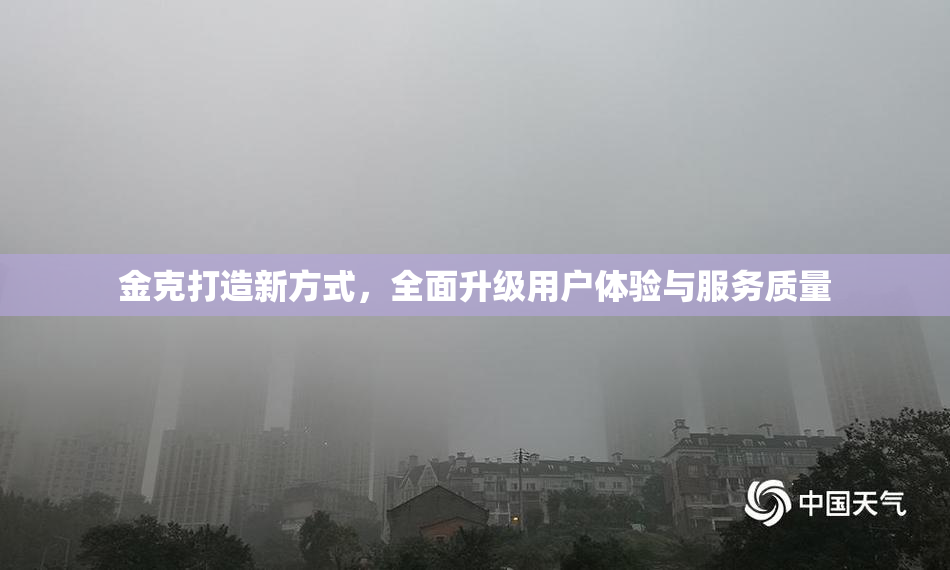 金克打造新方式，全面升级用户体验与服务质量