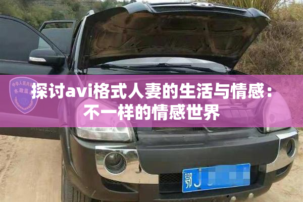 探讨avi格式人妻的生活与情感：不一样的情感世界