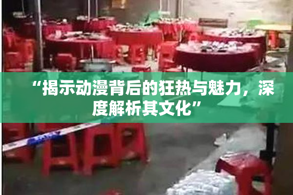 “揭示动漫背后的狂热与魅力，深度解析其文化”