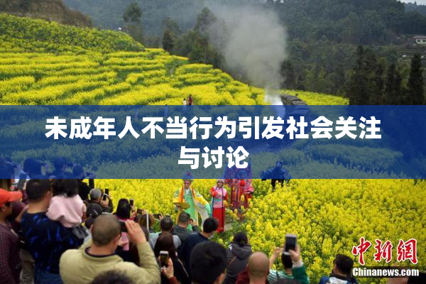 未成年人不当行为引发社会关注与讨论