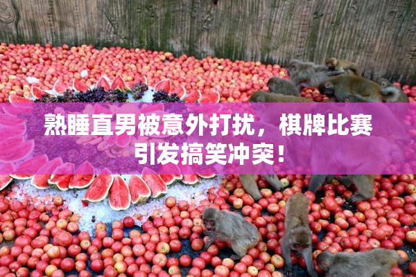 熟睡直男被意外打扰，棋牌比赛引发搞笑冲突！