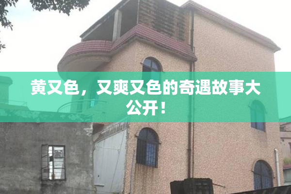 黄又色，又爽又色的奇遇故事大公开！