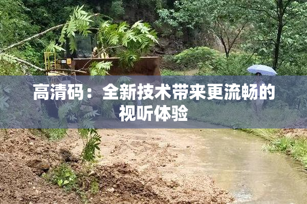 高清码：全新技术带来更流畅的视听体验