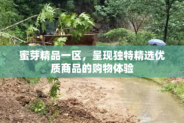 蜜芽精品一区，呈现独特精选优质商品的购物体验