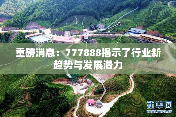 重磅消息：777888揭示了行业新趋势与发展潜力