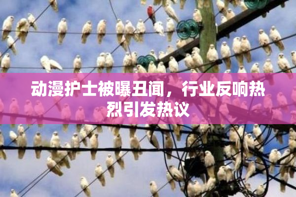 动漫护士被曝丑闻，行业反响热烈引发热议