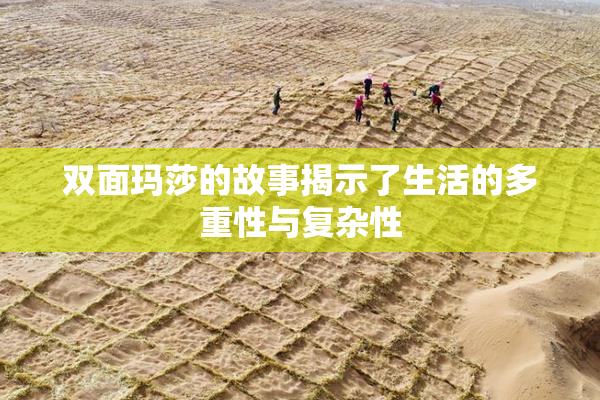 双面玛莎的故事揭示了生活的多重性与复杂性