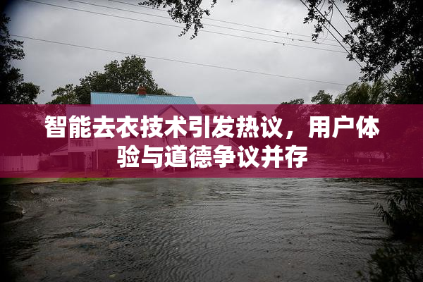 智能去衣技术引发热议，用户体验与道德争议并存