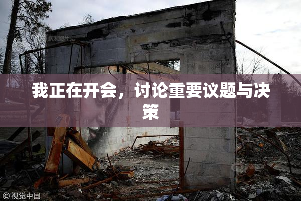 我正在开会，讨论重要议题与决策