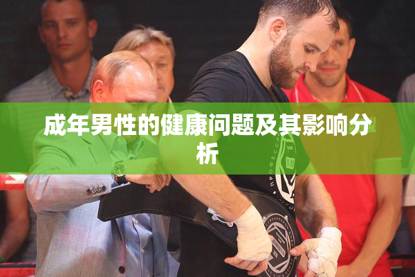 成年男性的健康问题及其影响分析