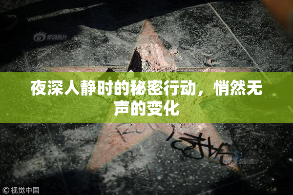 夜深人静时的秘密行动，悄然无声的变化