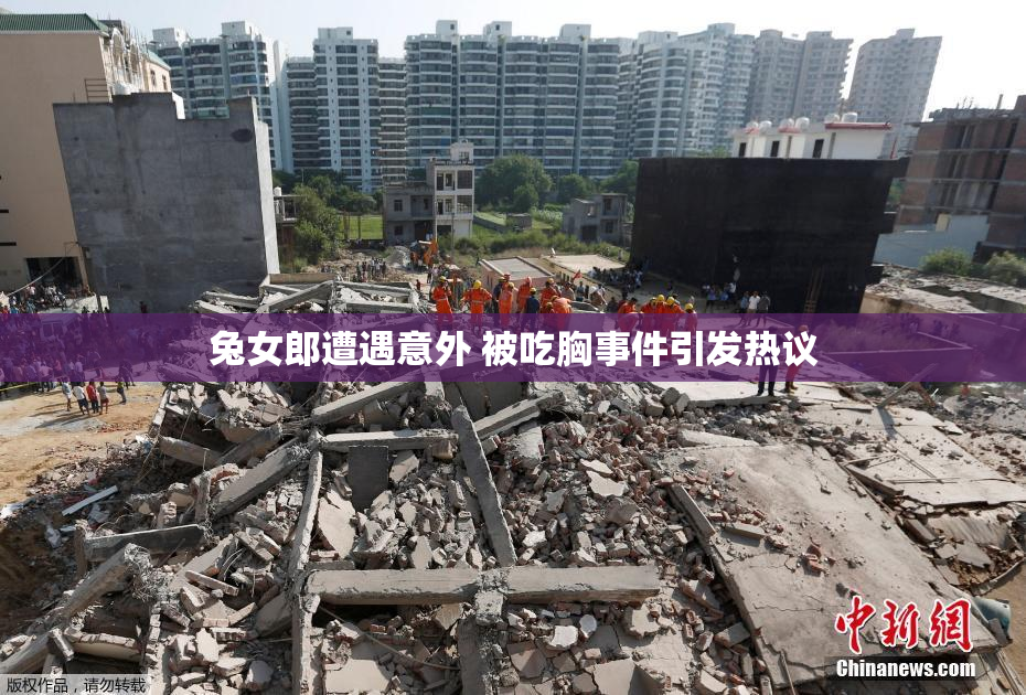 兔女郎遭遇意外 被吃胸事件引发热议