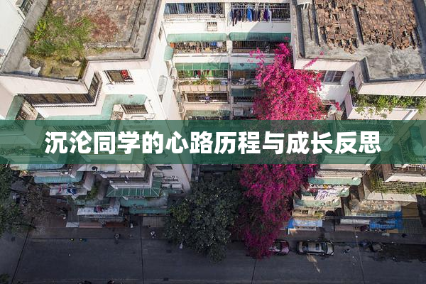 沉沦同学的心路历程与成长反思