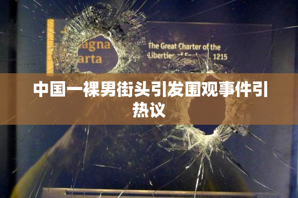 中国一裸男街头引发围观事件引热议