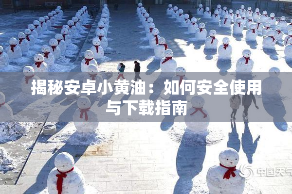 揭秘安卓小黄油：如何安全使用与下载指南